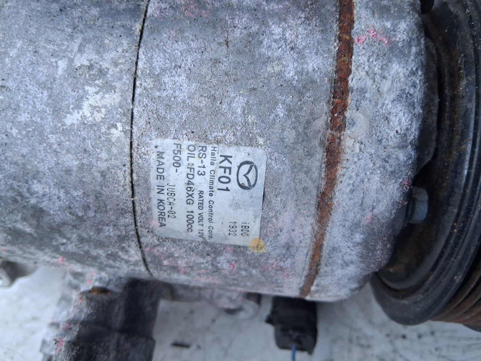 2013 MAZDA CX 5 MK1 AC AIR CON COMPRESSOR PUMP FD46XG