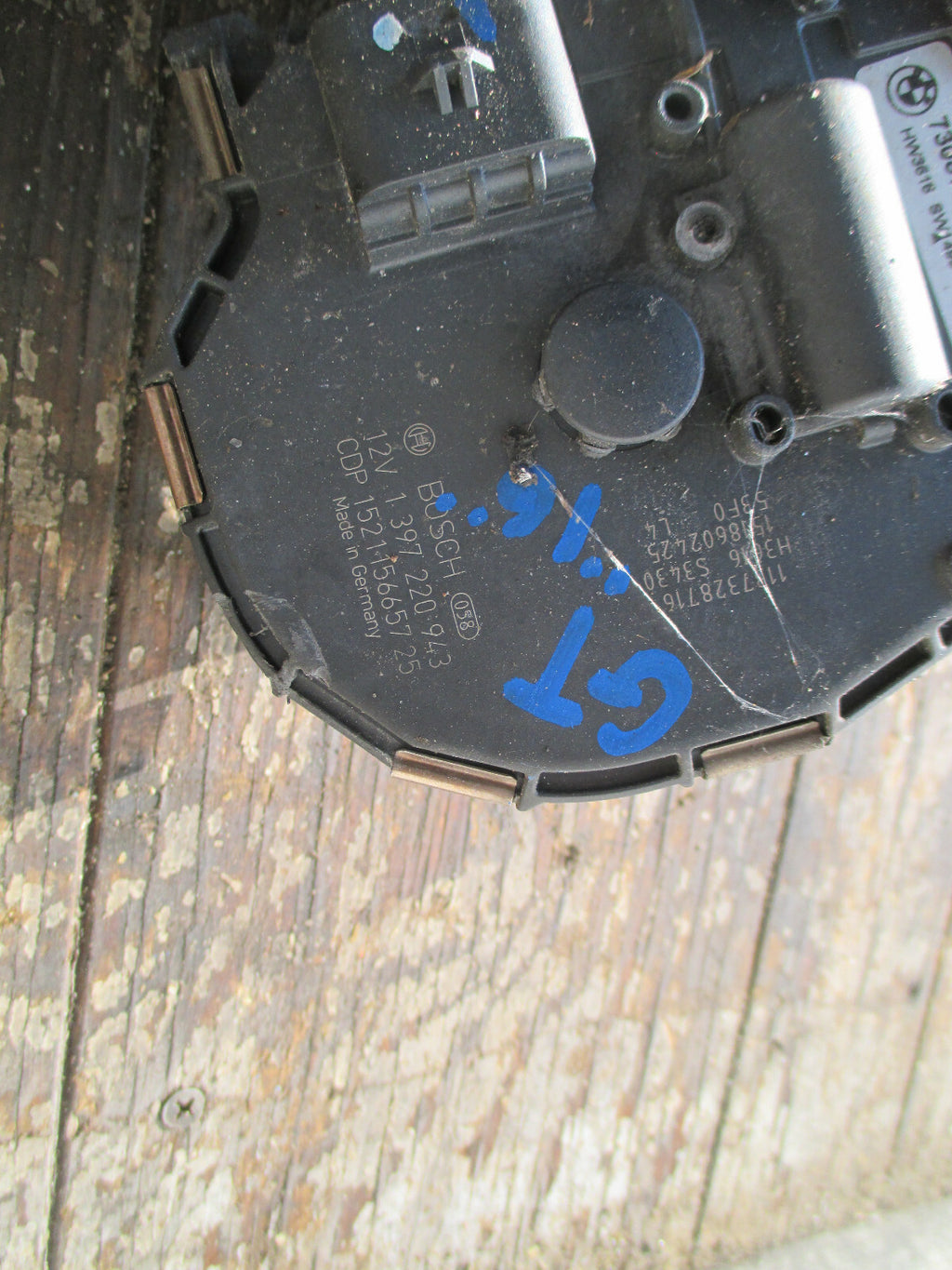 BMW 5 SERIES GT F07 2016 FRONT WINDSCREEN WIPER MOTOR 7308774