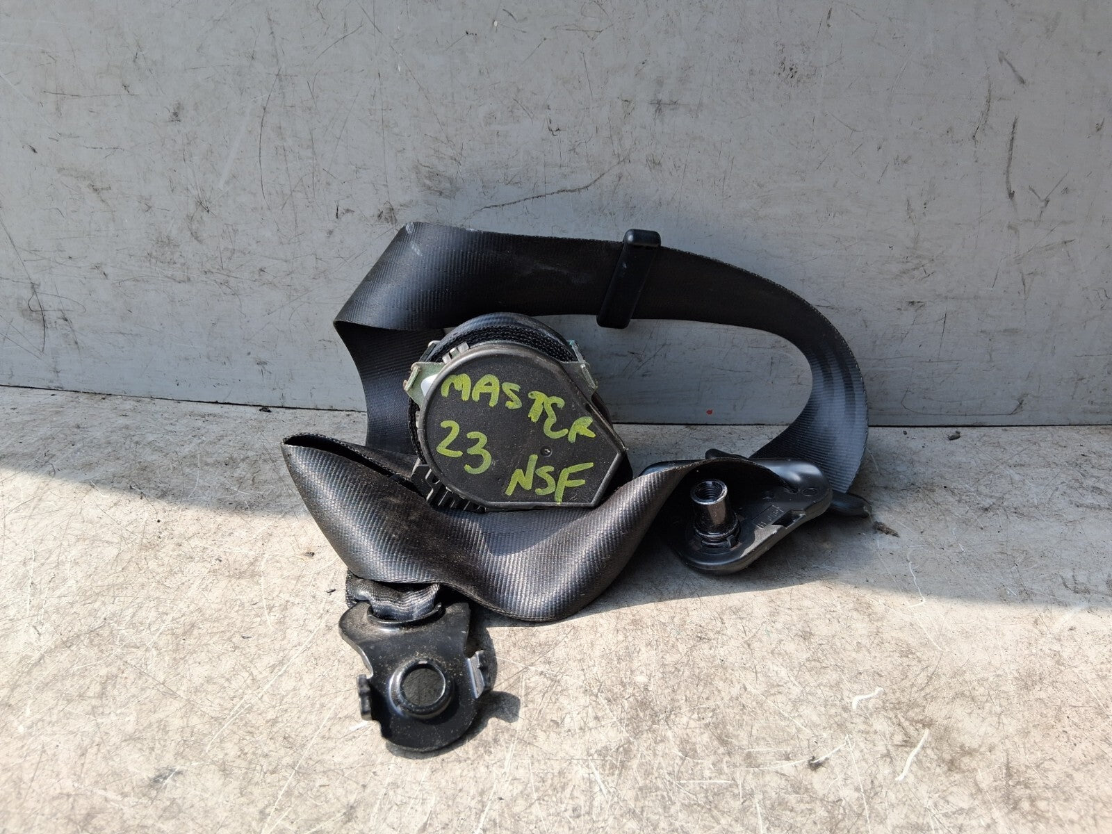 2023 RENAULT MASTER MK3 NSF PASSENGER SIDE FRONT LEFT SEAT BELT 868847135R