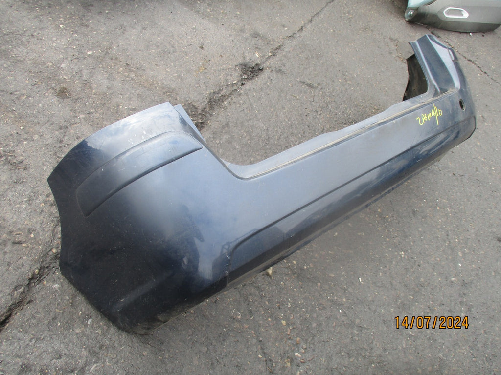 2011 VAUXHALL ZAFIRA B REAR BUMPER Z22A WATERWORLD BLUE