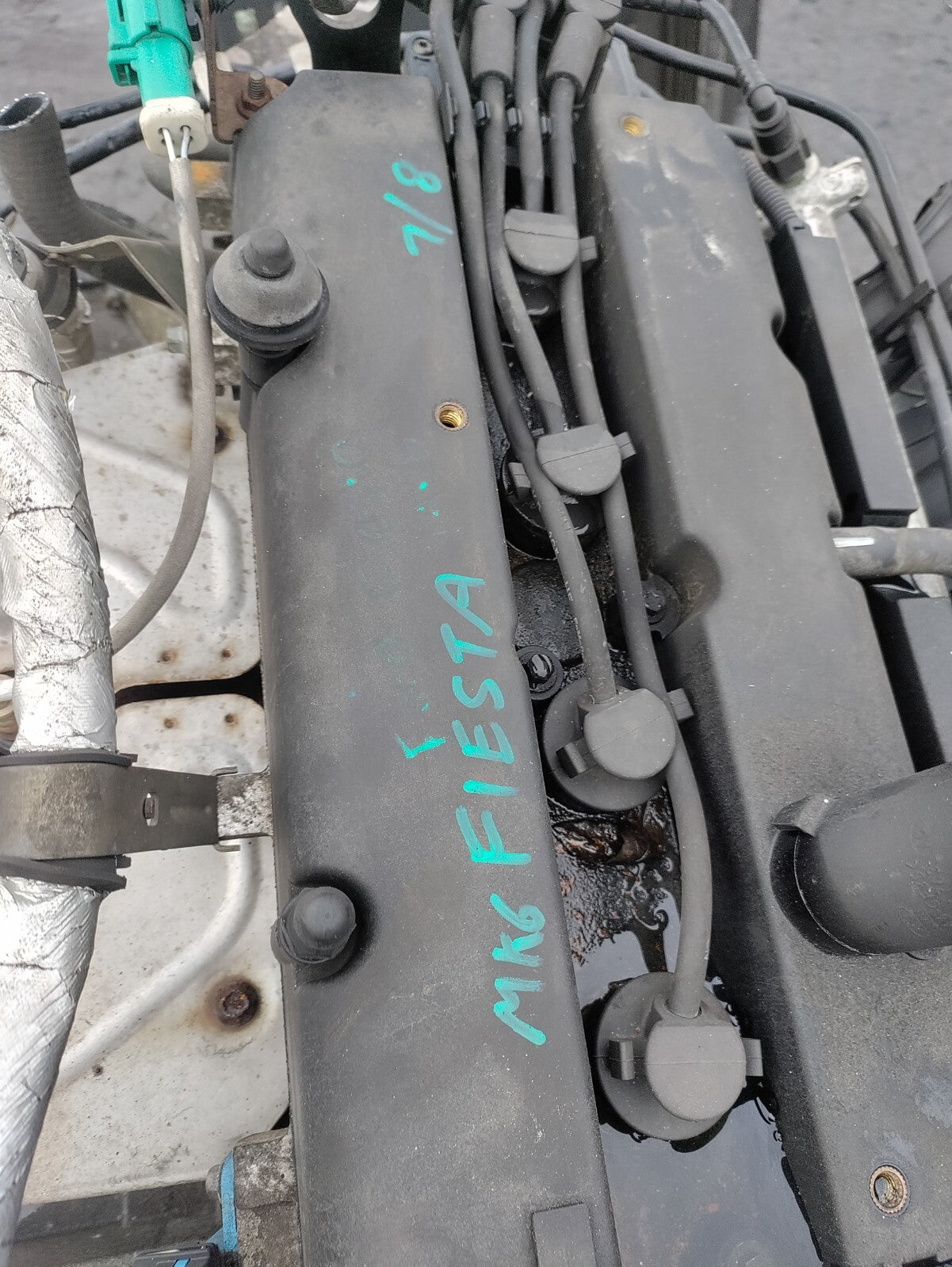 2005 FORD FIESTA MK6 1.4 PETROL ENGINE COMPLETE 75K MILEAGE FXJA