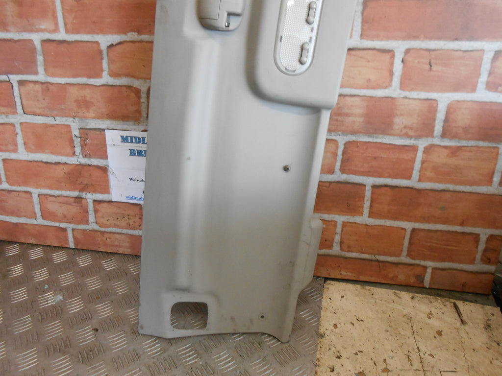 RENAULT MEGANE CC MK2 2005 FRONT INTERIOR LIGHT ROOF SUN VISOR BOARD 8200128577