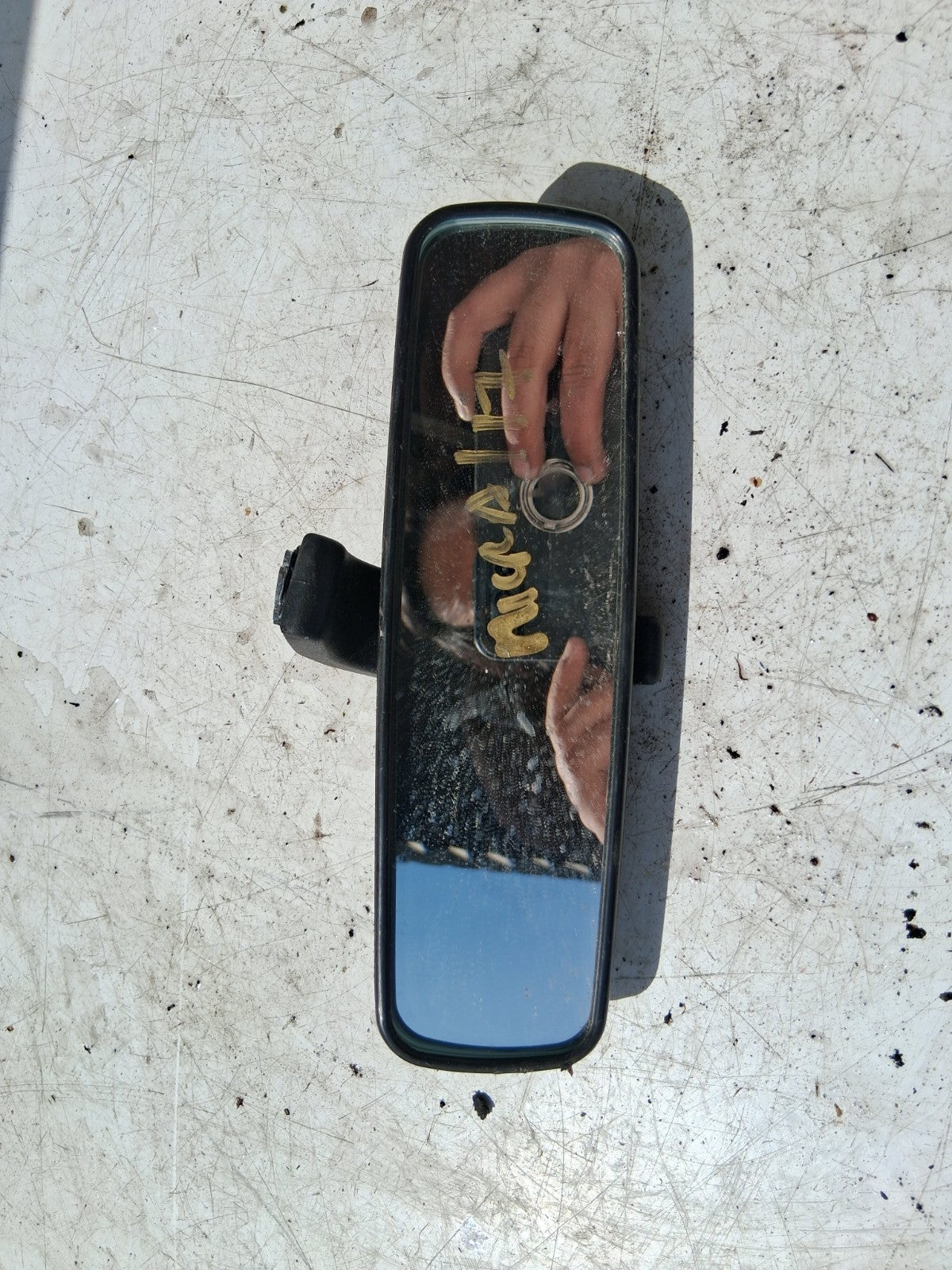 2017 NISSAN MICRA K14 INTERIOR REAR VIEW MIRROR