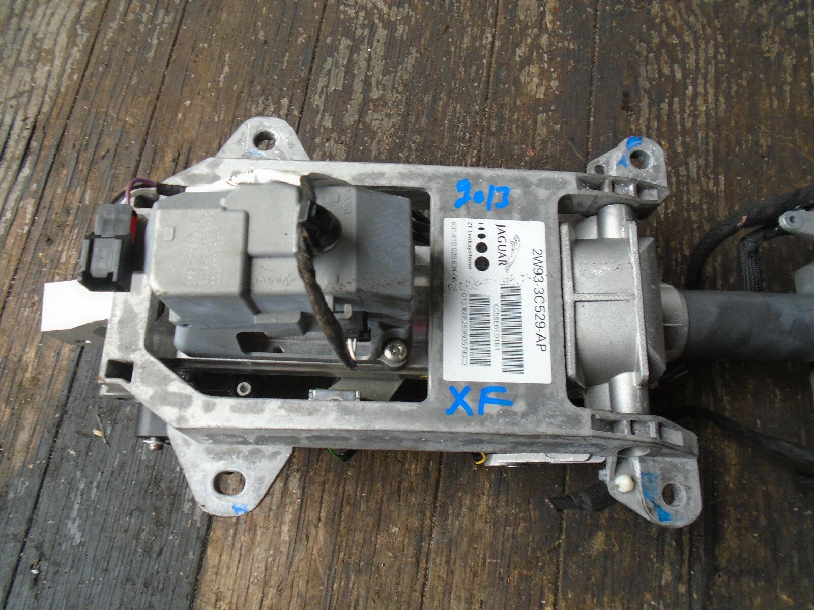 JAGUAR XF FACELIFT 2013 2.2 DIESEL ELECTRIC STEERING COLUMN 2W933C529AP