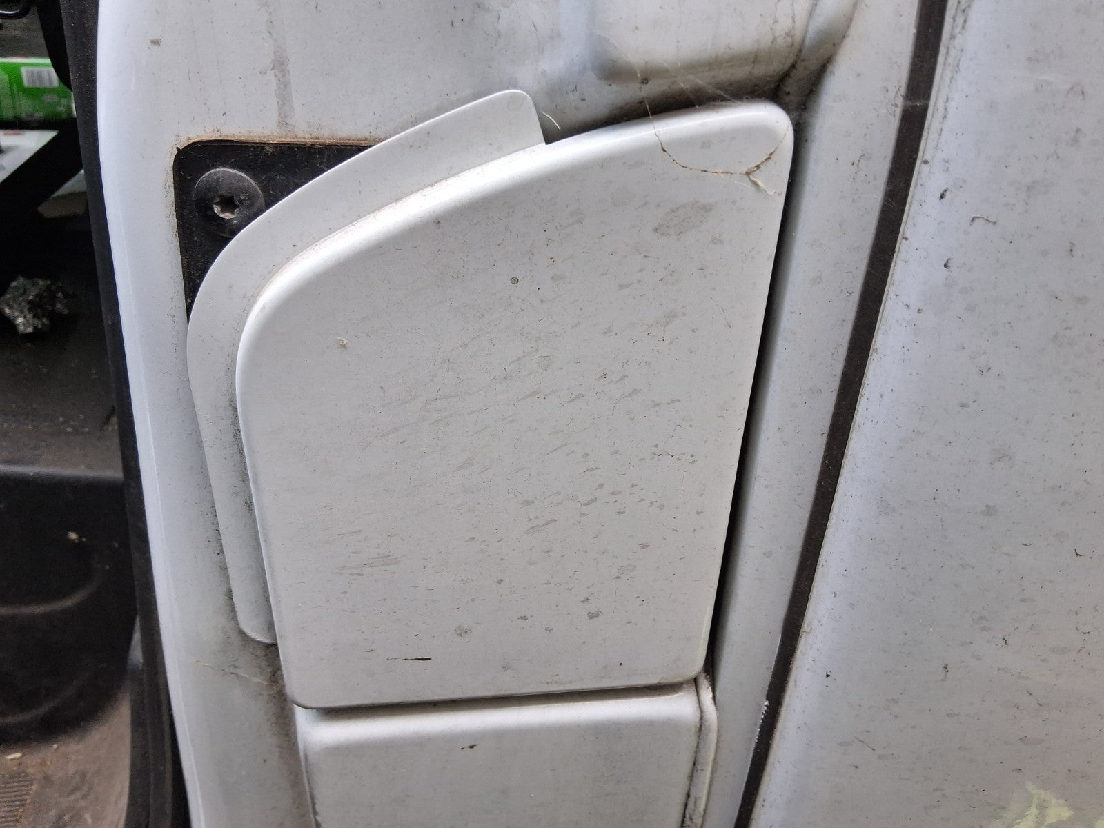 2024 RENAULT MASTER MK3 FUEL FILLING TANK FLAP COVER WHITE