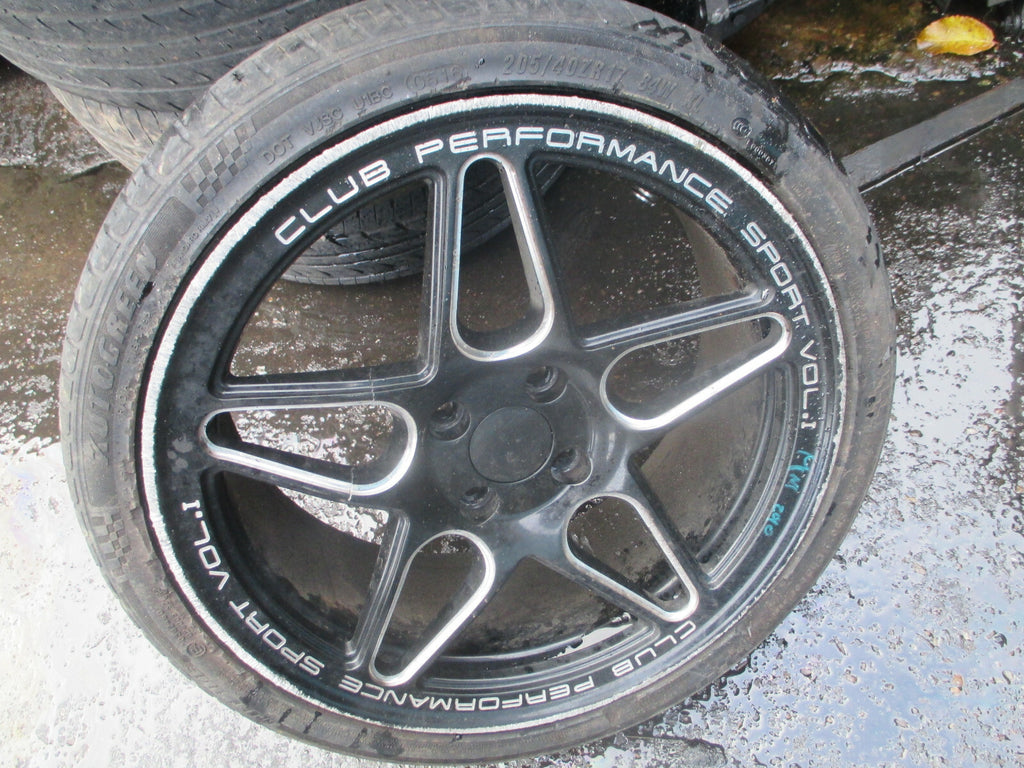 MINI COOPER 2010 17 INCH ALLOY WHEEL WITH TYRE 205/40R17 REF 3
