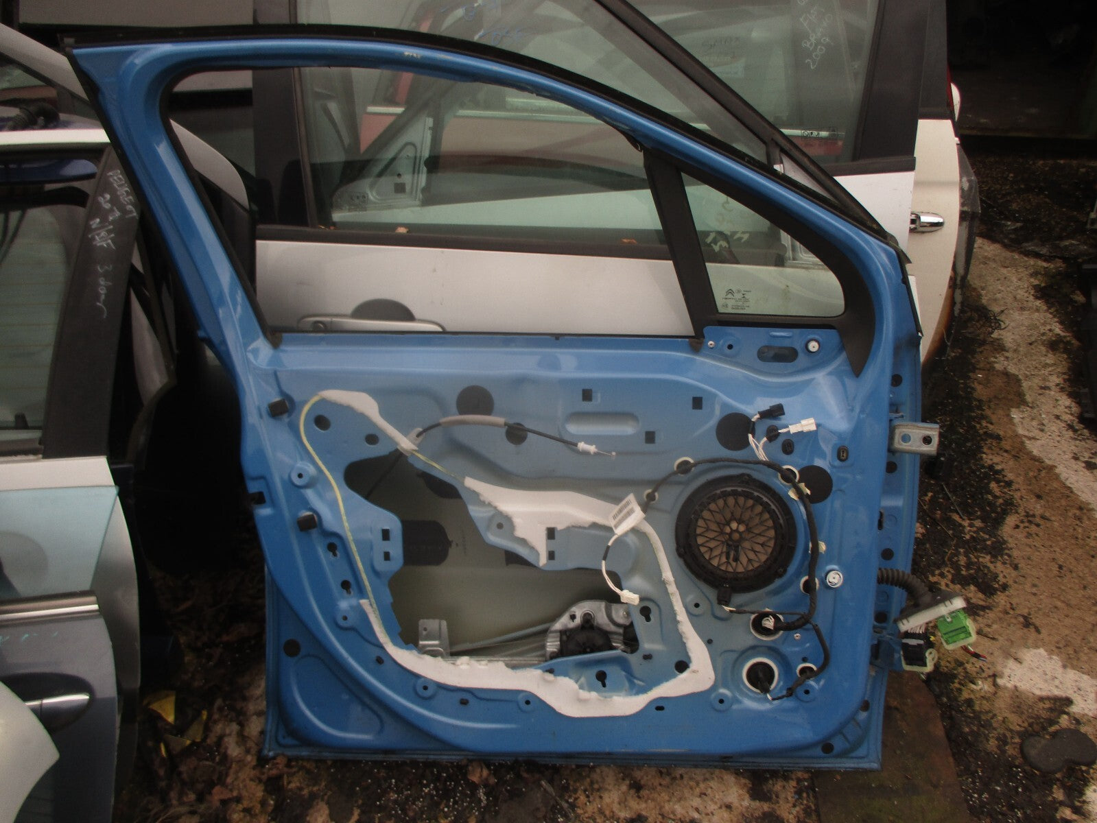 2021 CITROEN C3 MK3 PASSENGER SIDE FRONT LEFT DOOR COBALT BLUE