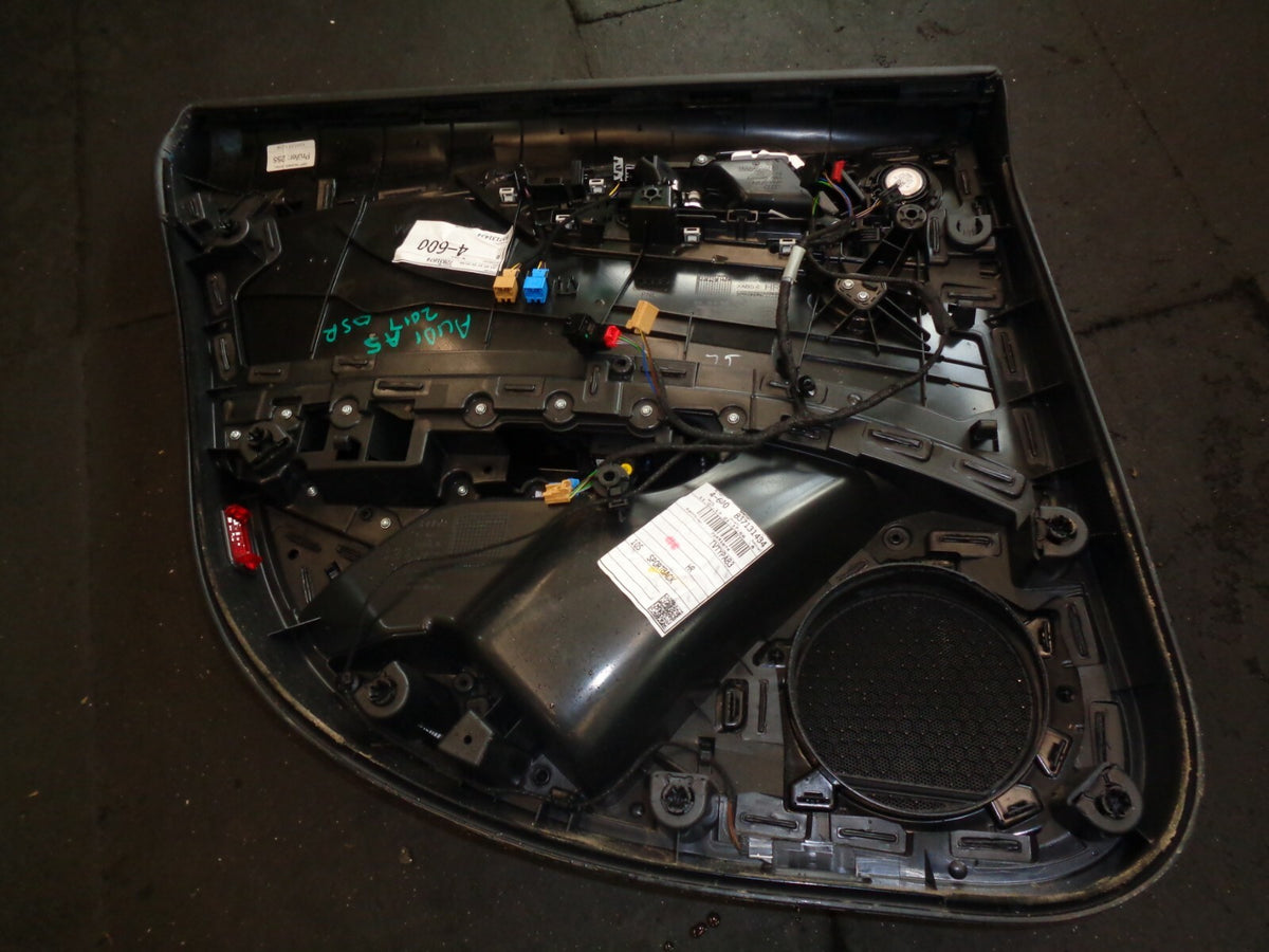 AUDI A5 2017 MK2 8W6 2.0 DIESEL OSR DRIVER SIDE REAR DOOR DOOR CARD 8W8867318