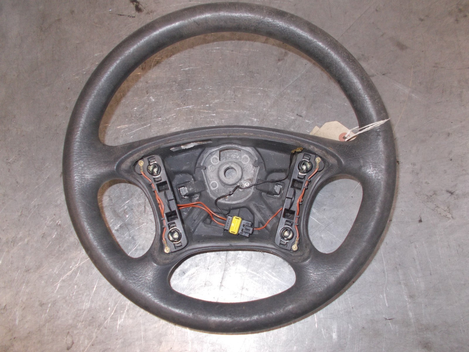 PEUGEOT 807 2006 STEERING WHEEL BLACK