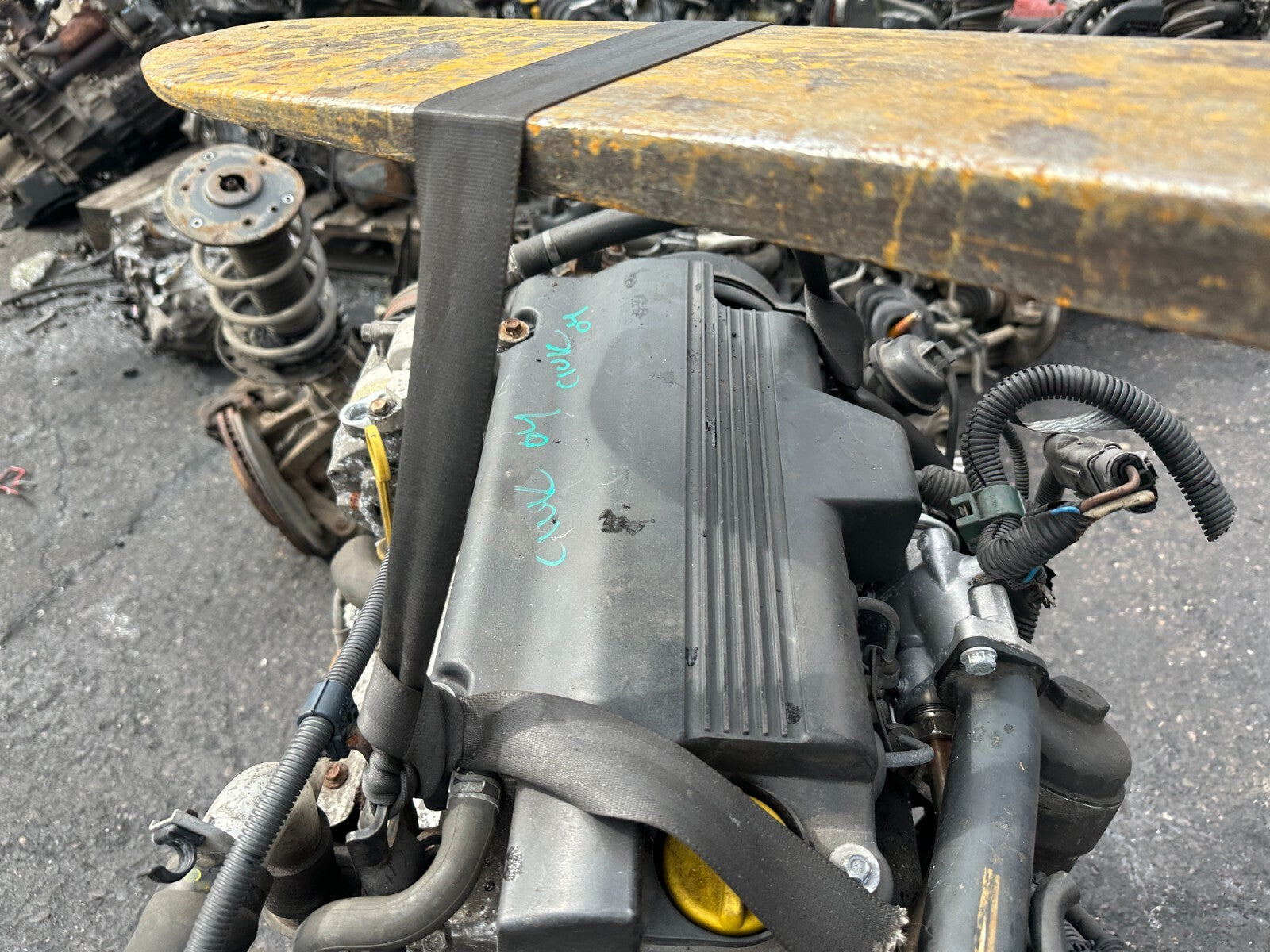2004 HONDA CIVIC MK7 1.7 DIESEL ENGINE COMPLETE 4EE2