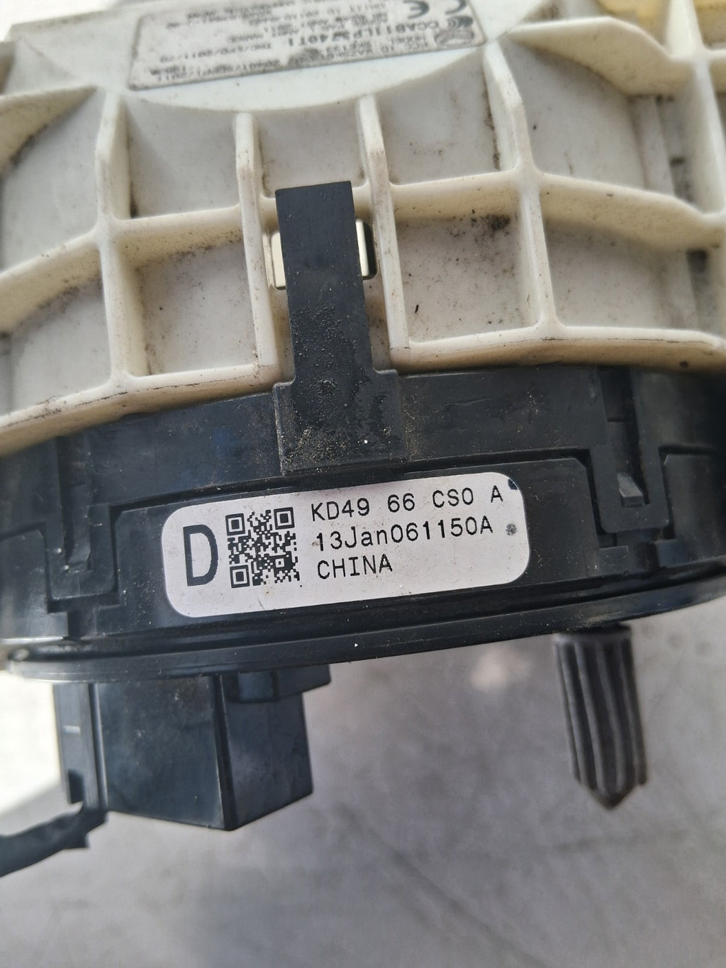 2013 MAZDA CX5 STALK SQUIB AND SLIP RING AND WIPER INDICATORS KD4966CS0A