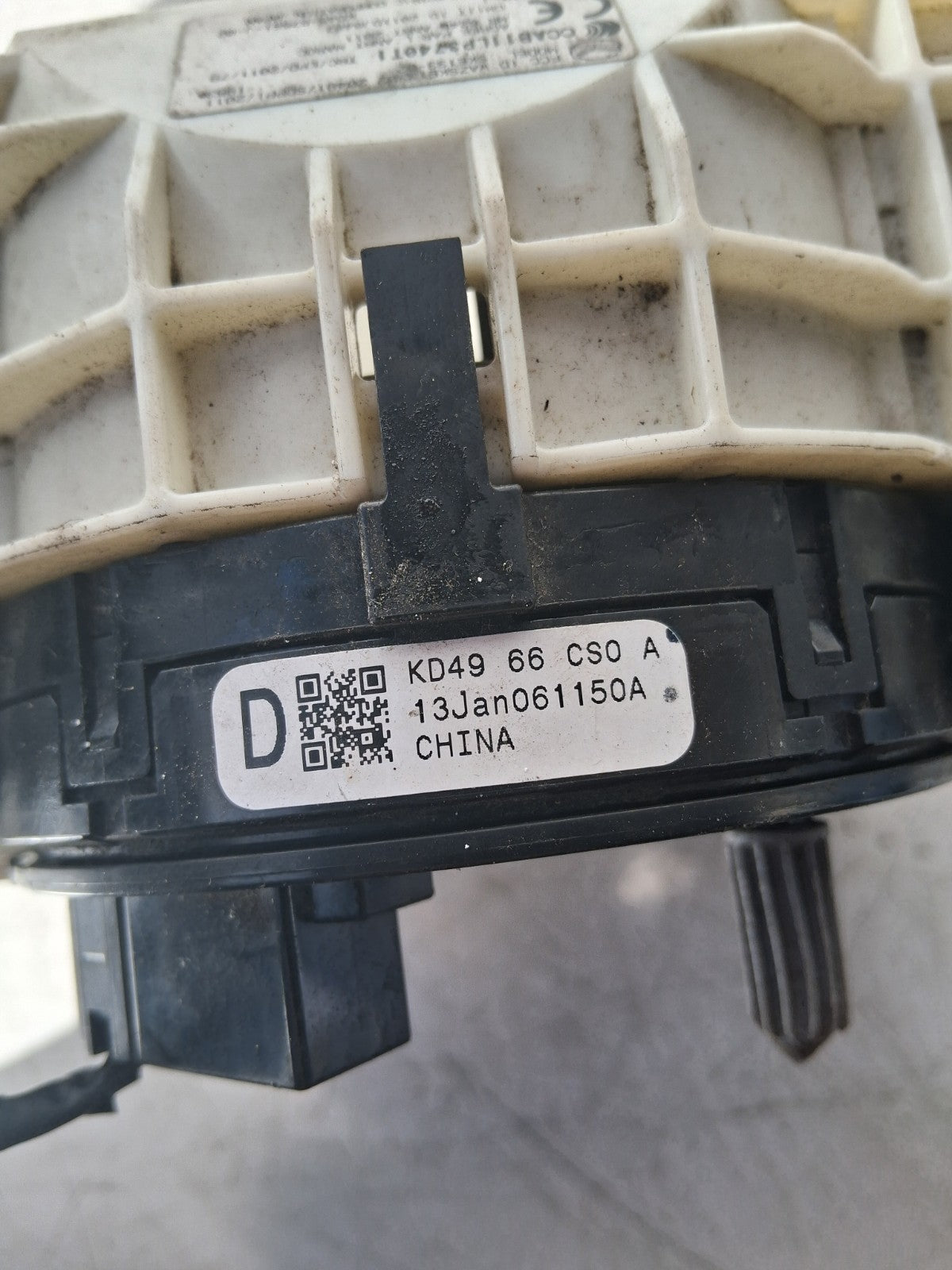 2013 MAZDA CX5 STALK SQUIB AND SLIP RING AND WIPER INDICATORS KD4966CS0A
