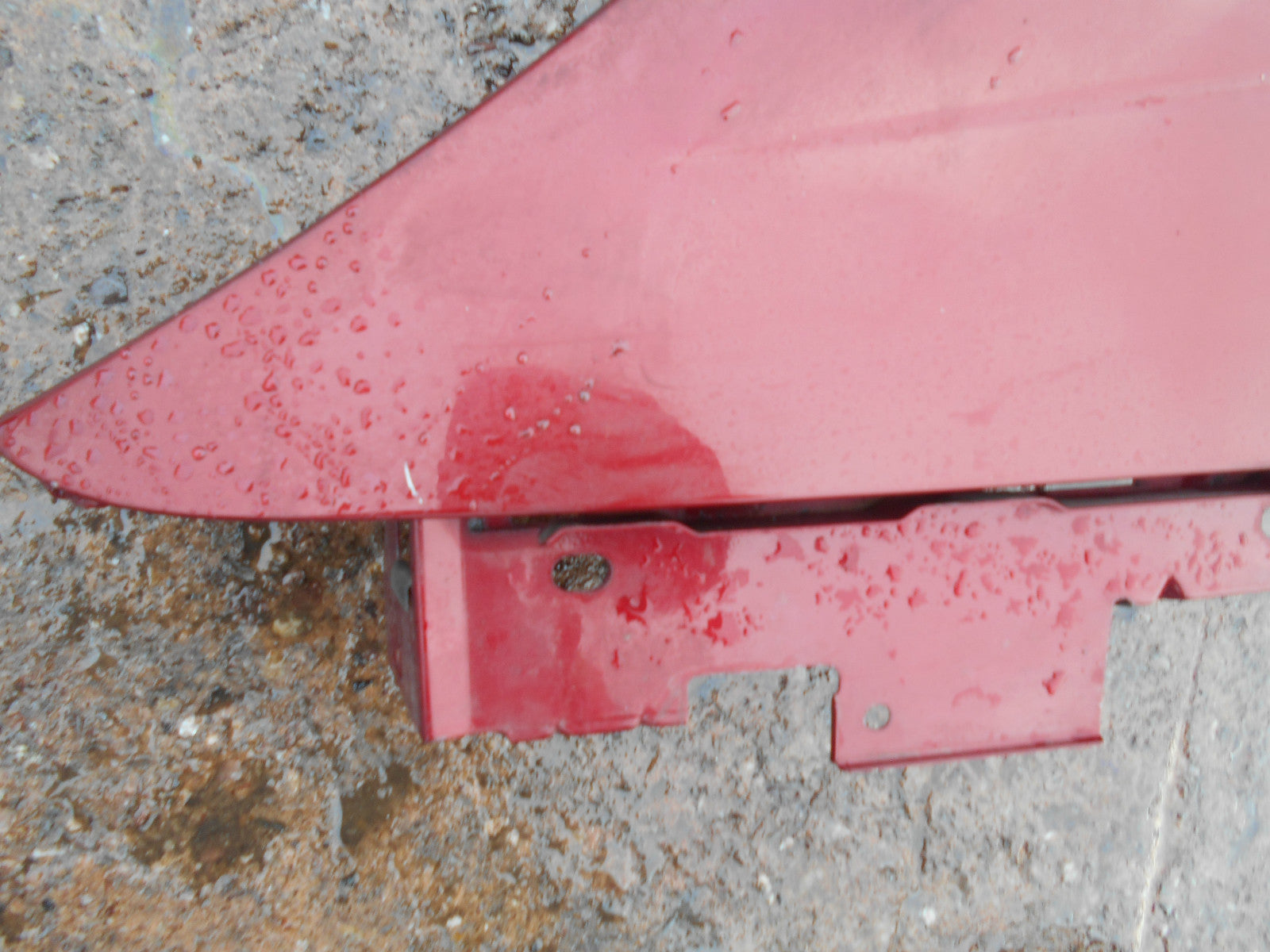 CITROEN C5 2005 NSF PASSENGER SIDE FRONT WING KKQD ROUGE PROFOND MICA RED
