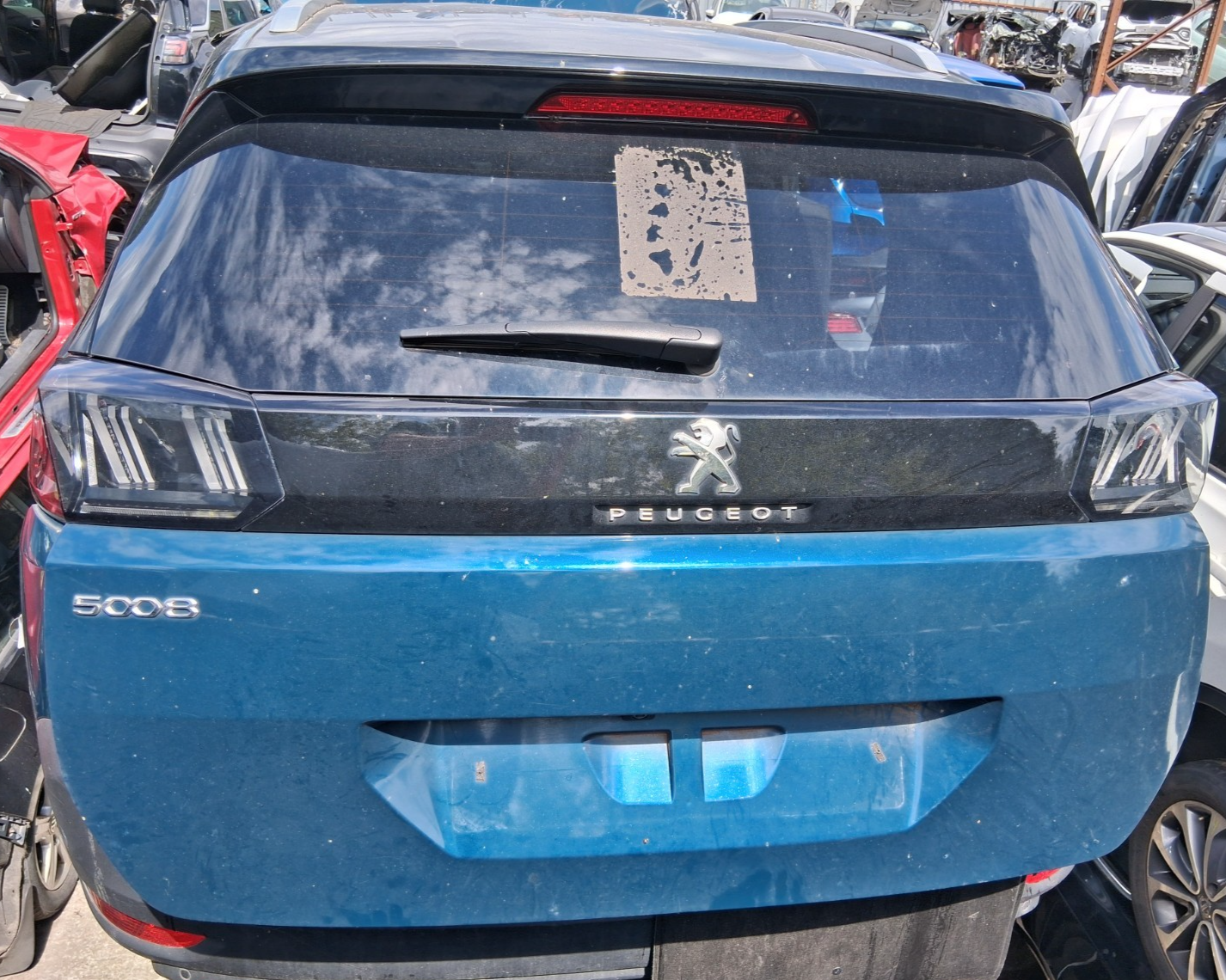 2023 PEUGEOT 5008 MK2 BARE TAILGATE BOOTLID CELEBS BLUE METALLIC ESY