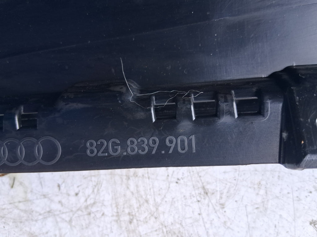 2024 AUDI A1 S LINE MK2 NSR PASSENGER SIDE REAR BLACK GLOSS MOULDING 82G839901