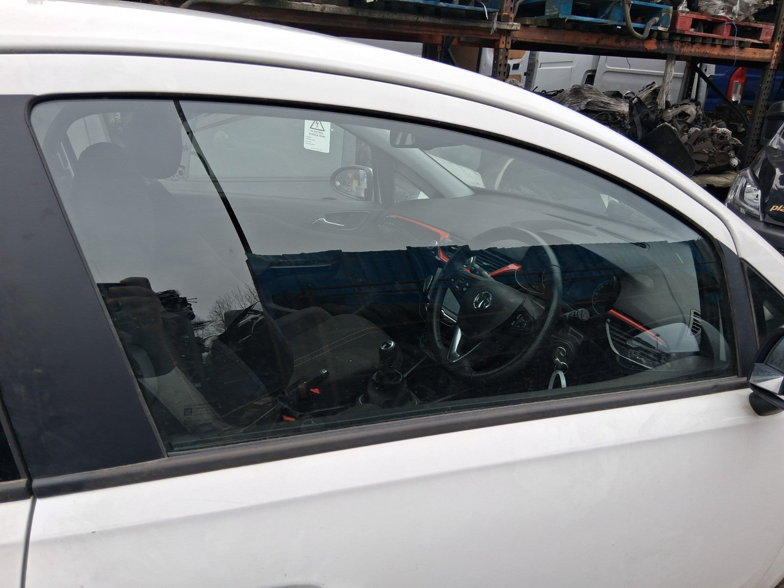 2019 VAUXHALL CORSA E 3 DOOR OS DRIVER SIDE RIGHT WINDOW GLASS