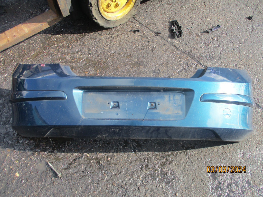 VAUXHALL ASTRA H 2007 REAR COMPLETE BUMPER GREEN
