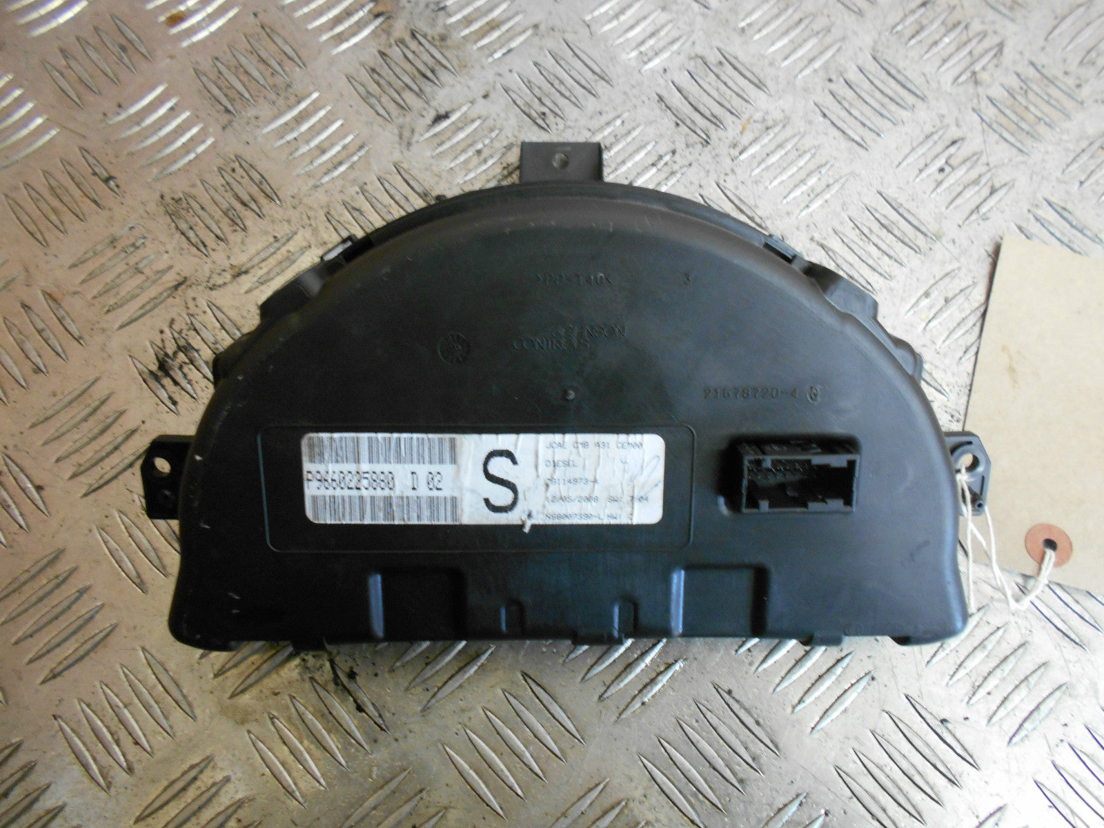 CITROEN C3 2008 1.4 HDI CLOCKS SPEEDO INSTRUMENT CLUSTER P9660225880