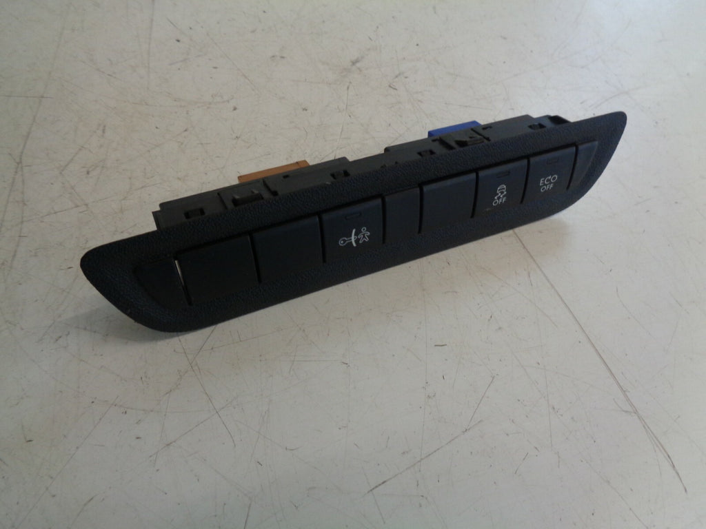 PEUGEOT 208 2012-2016 SWITCH BUTTON PANEL 96750154ZD