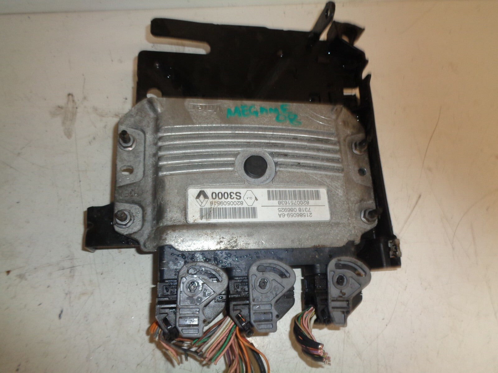 RENAULT MEGANE MK2 2008 1.9 DCI ENIGNE ECU MODULE UNIT 8200751638