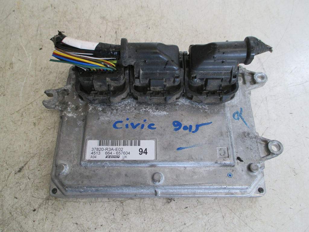 HONDA CIVIC MK9 2015 1.6 PETROL ECU ENGINE CONTROL MODULE UNIT 37820R3AE02