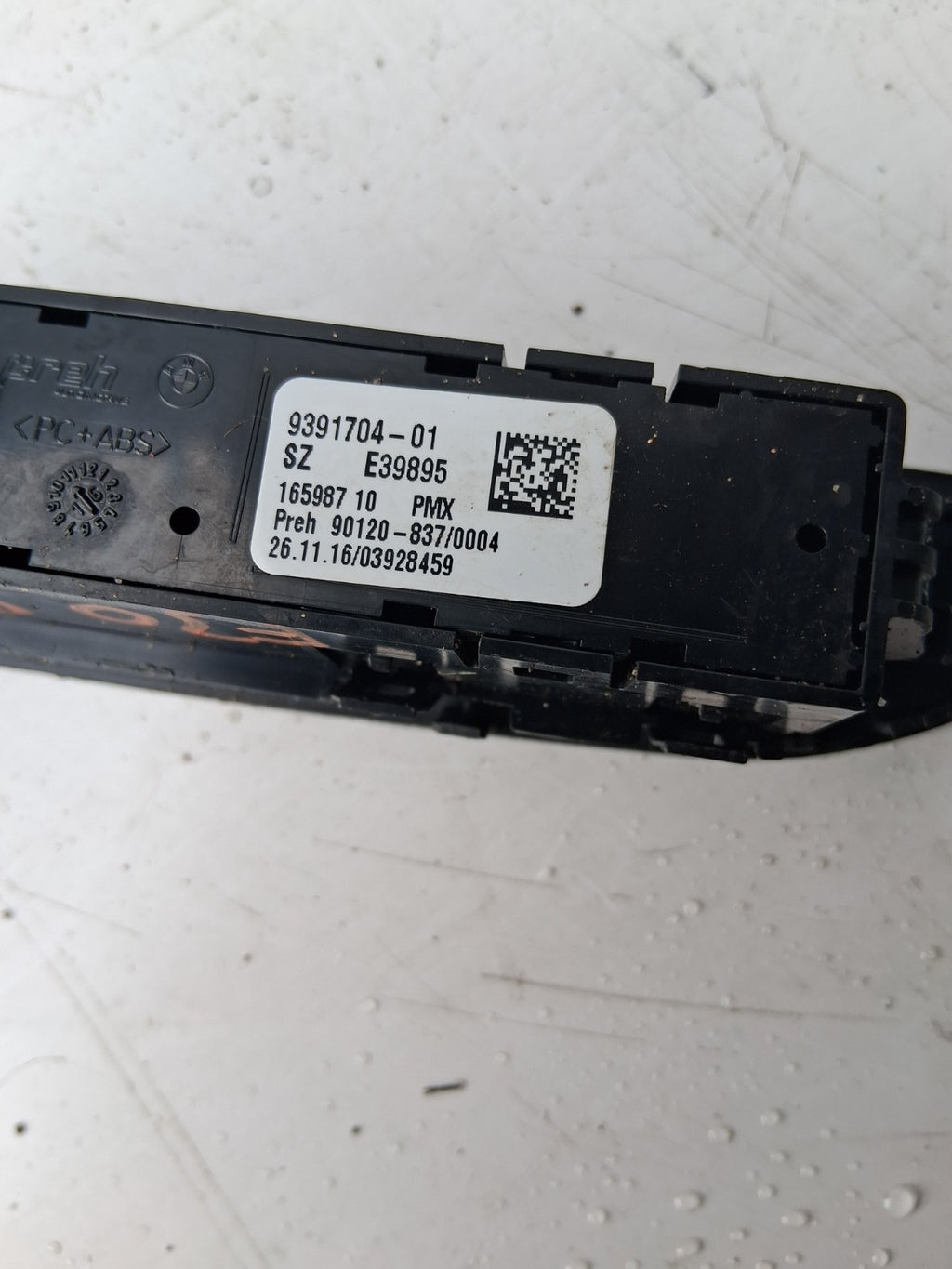 BMW F30 3 SERIES 2017 SPORT ECO PRO TRACTION CONTROL SWITCH UNIT 939170401