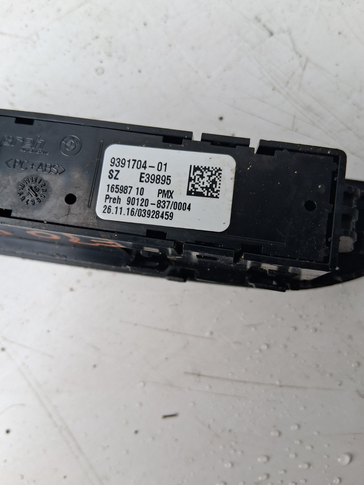 BMW F30 3 SERIES 2017 SPORT ECO PRO TRACTION CONTROL SWITCH UNIT 939170401