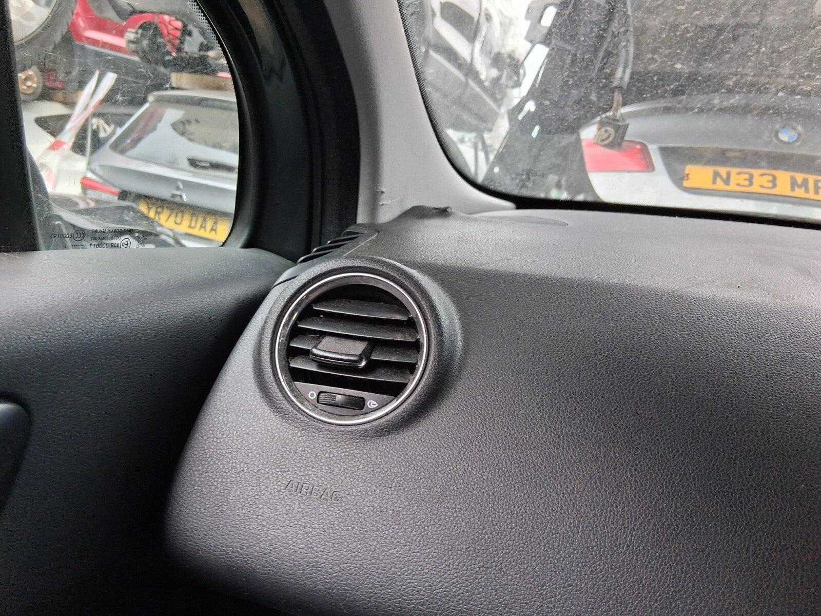 2012 PEUGEOT 3008 MK1 NSF PASSENGER SIDE FRONT LEFT DASHBOARD AIRVENT