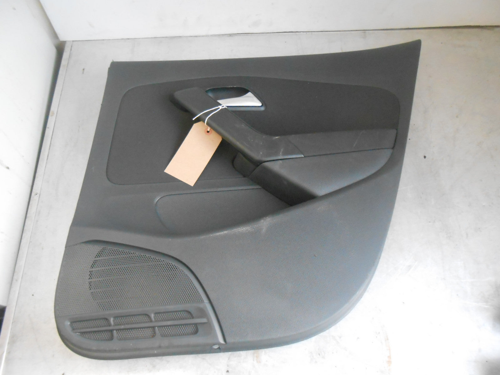 VW VOLKSWAGEN POLO 6C (MK5) 5 DOOR OSR DRIVER REAR INTERIOR DOOR CARD PANEL