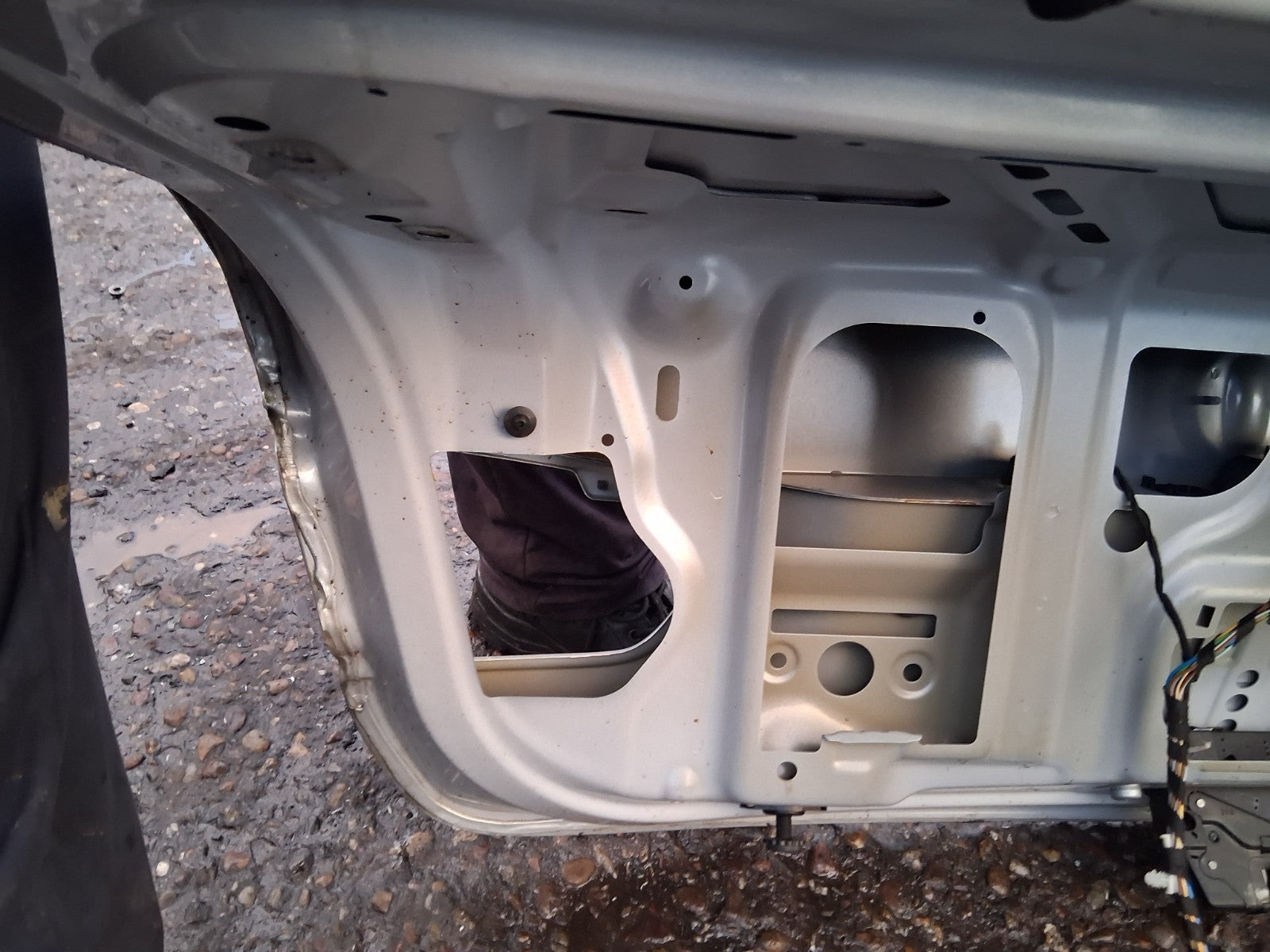 2017 BMW 3 SERIES F30 SALOON BARE TAILGATE BOOTLID SILVER