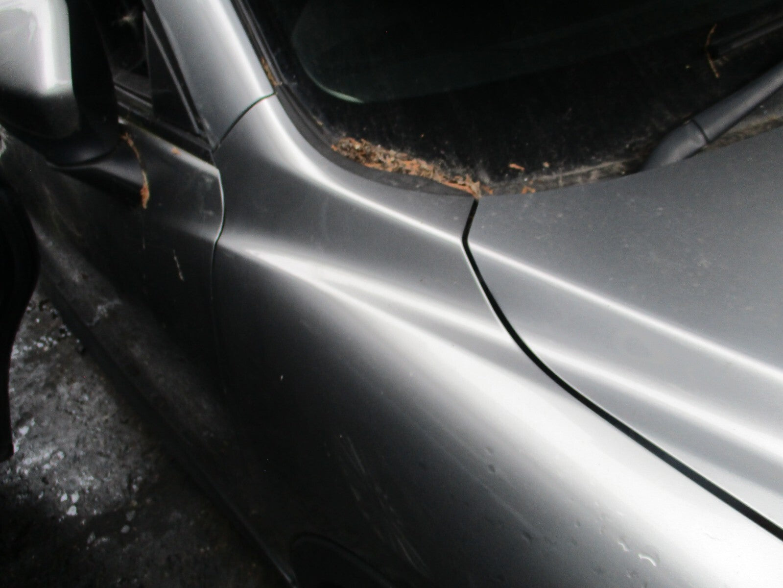 2013 MAZDA CX 5 MK1 OSF DRIVER SIDE FRONT WING PANEL LIQUID SILVER P38