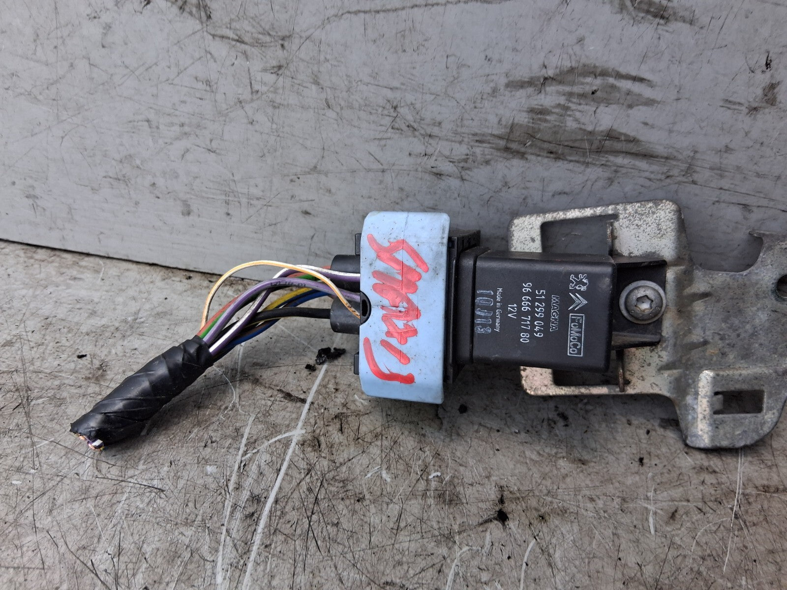 2013 FORD S MAX MK1 WINDSCREEN GLOW PLUG RELAY 9666671780