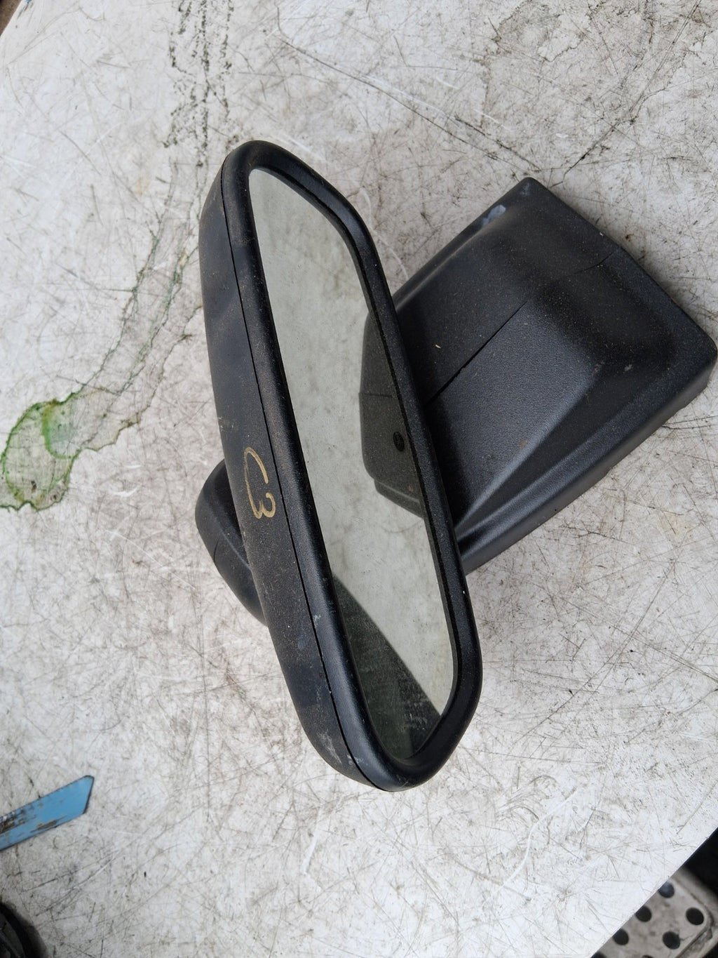 2021 CITROEN C3 MK3 FRONT INTERIOR REAR VIEW MIRROR