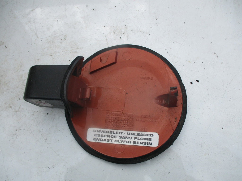 VAUXHALL ASTRA G MK4 2002 COUPE PETROL FUEL FLAP CAP COVER ORANGE 11276Z