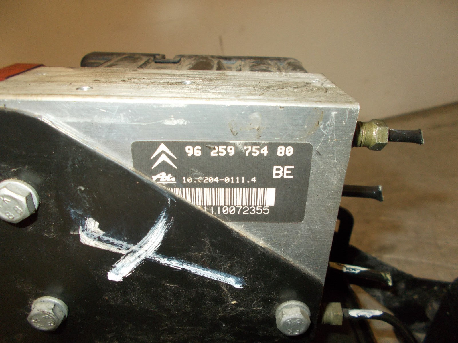 CITROEN XANTIA 2000 2.0 HDI ABS PUMP & CONTROL MODULE 10094811023