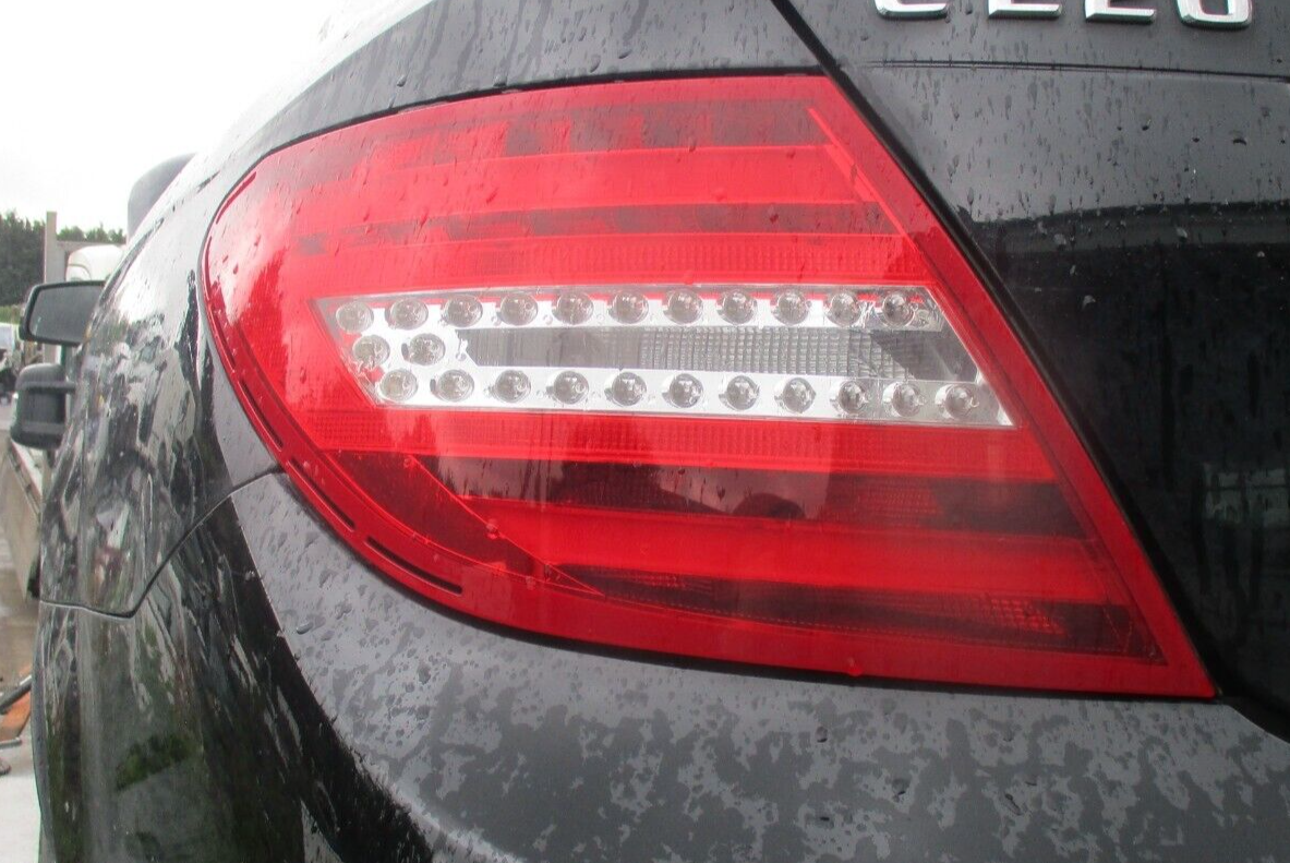 MERCEDES BENZ C CLASS COUPE W204 2012 REAR NSF PASSENGER SIDE BOOT TAILLIGHT