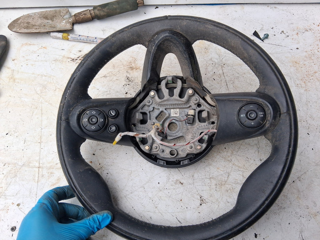 2021 BMW MINI COUNTRYMAN F60 MULTIFUNCTIONAL STEERING WHEEL BLACK SW687459904