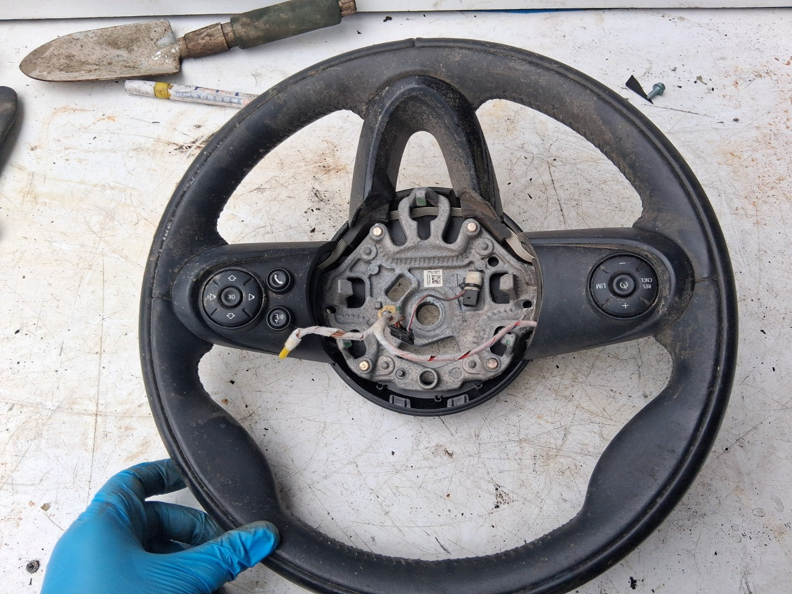 2021 BMW MINI COUNTRYMAN F60 MULTIFUNCTIONAL STEERING WHEEL BLACK SW687459904
