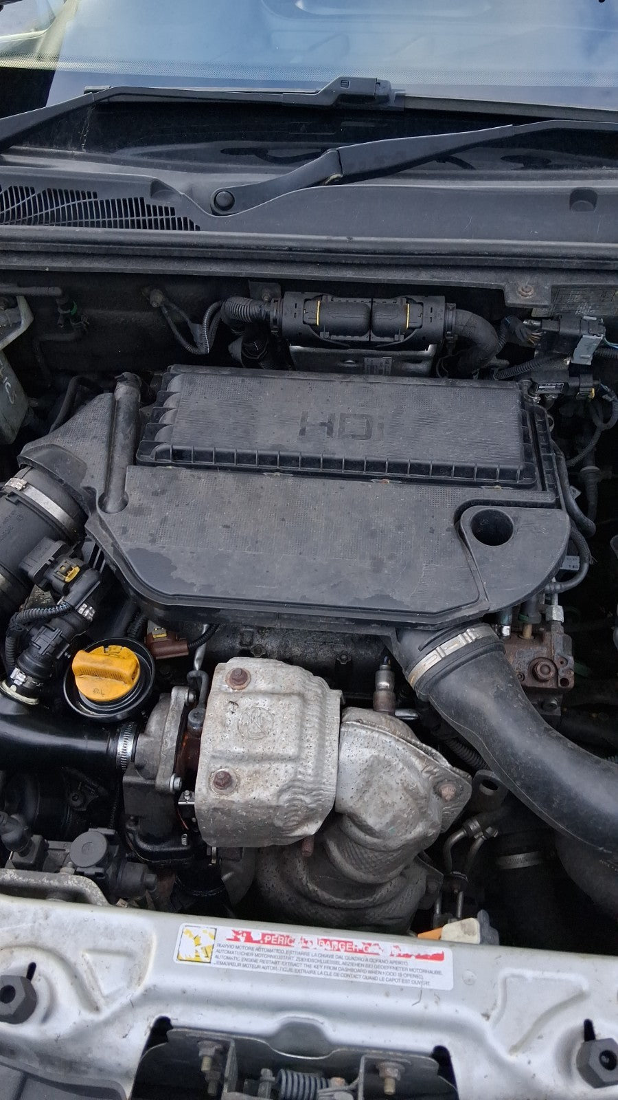 2015 VAUXHALL COMBO D 1.3 DIESEL COMPLETE ENGINE 263A2.000 A13DT LN9