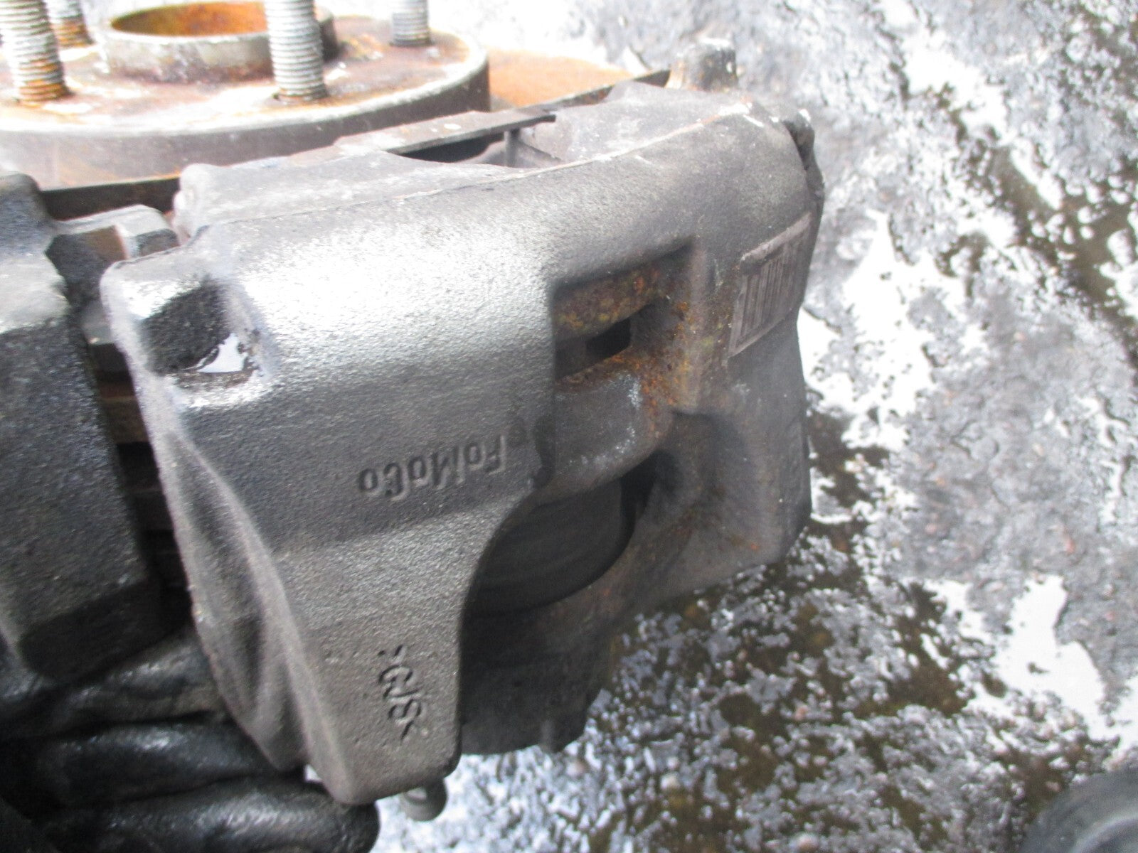 FORD MONDEO MK5 2019 2.0 DIESEL NSF PASSENGER FRONT WHEEL BEARING HUB CALIPER