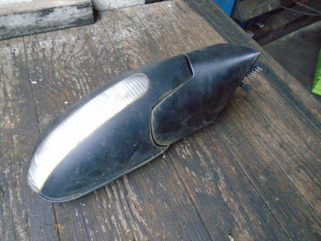 MERCEDES BENZ A CLASS W169 2003 OS DRIVER SIDE WING MIRROR BLACK