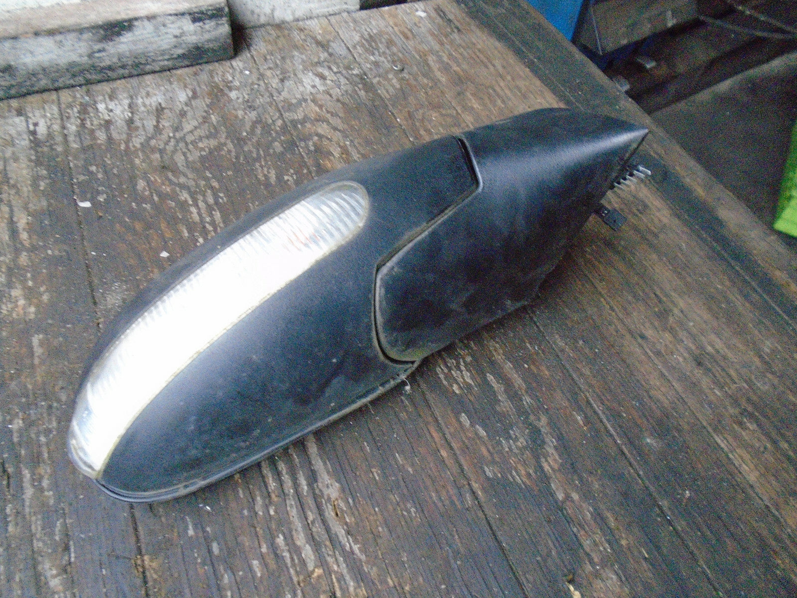 MERCEDES BENZ A CLASS W169 2003 OS DRIVER SIDE WING MIRROR BLACK