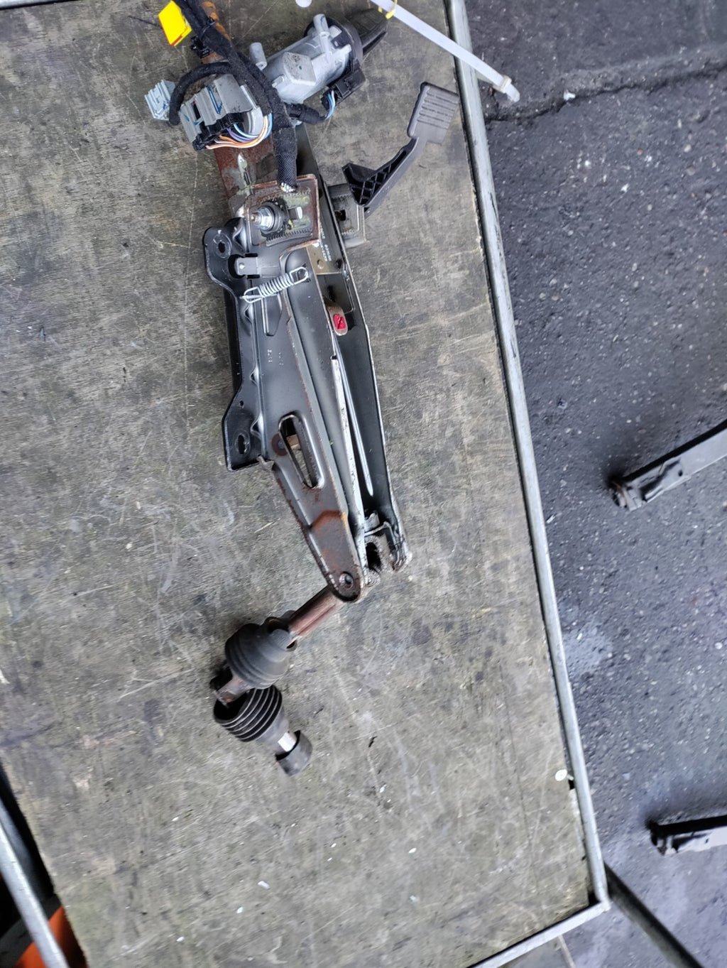 2021 FORD TRANSIT MK8 STEERING COLUMN KK213C529DB