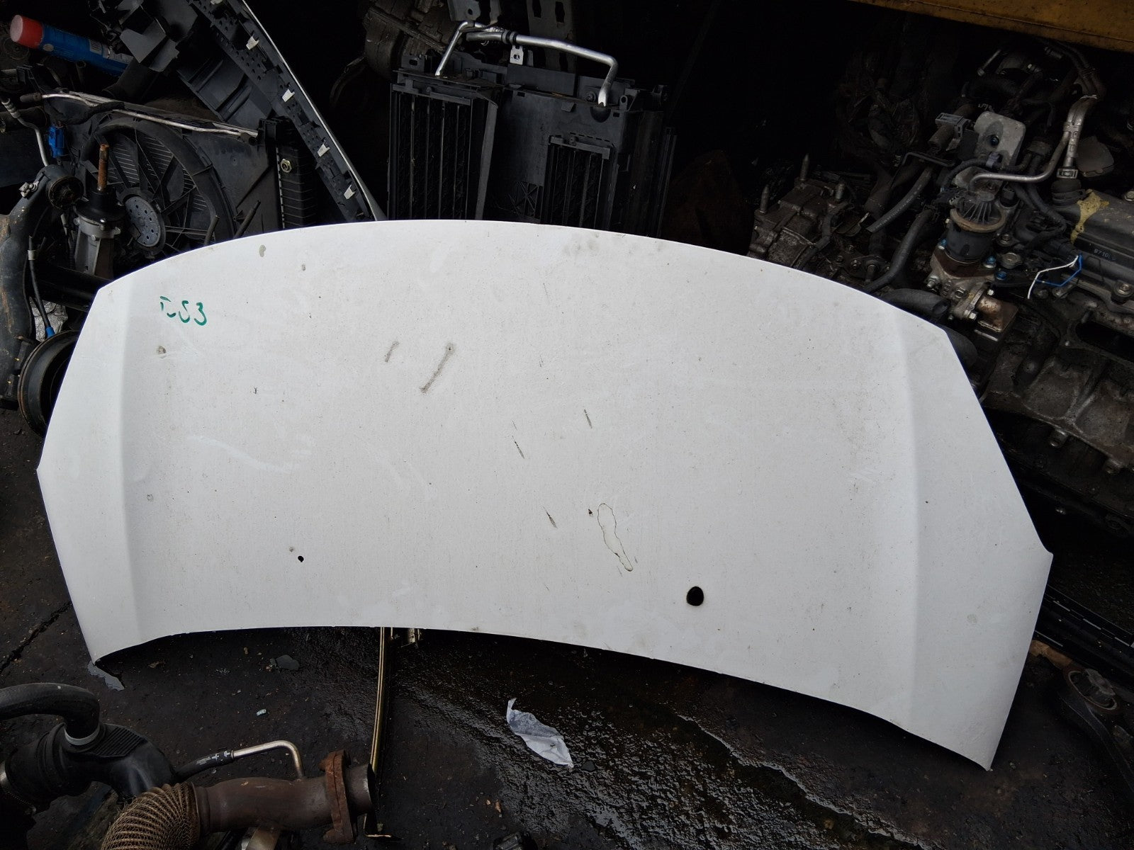 2013 CITROEN DS3 FRONT BONNET HOOD PANEL POLAR WHITE EWP