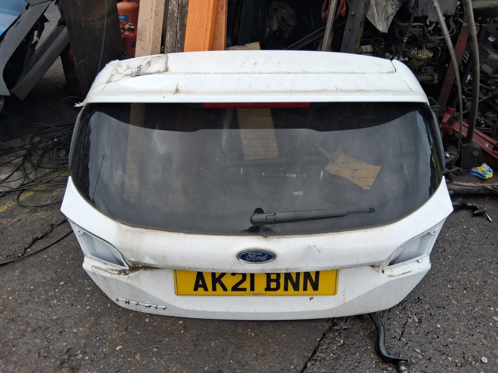 2021 FORD FIESTA MK8 ST LINE 3 DOOR BARE TAILGATE BOOTLID WHITE