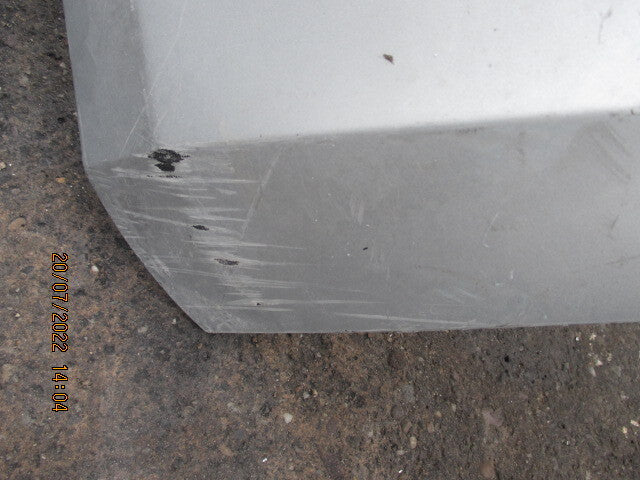 VW VOLKSWAGEN GOLF S 2011 FRONT BUMPER SILVER