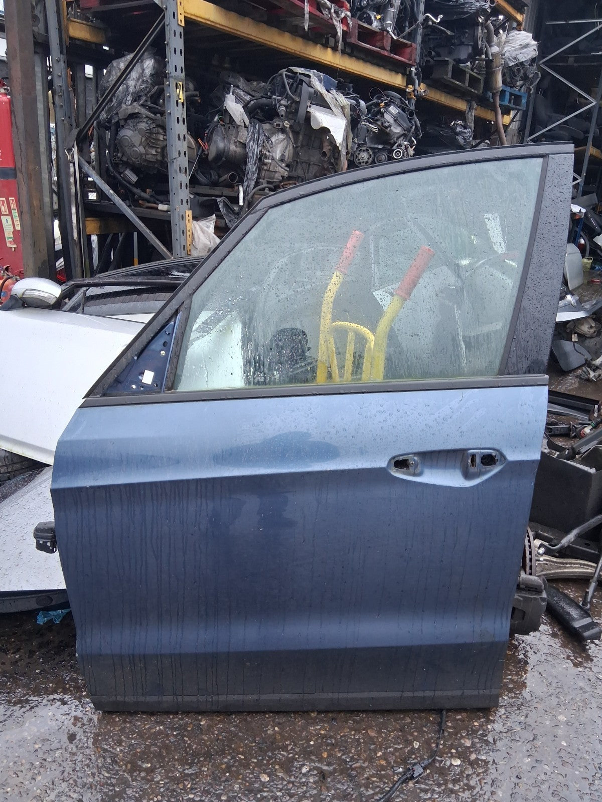 2019 FORD GALAXY MK4 NSF PASSENGER SIDE FRONT LEFT BARE DOOR BLUE