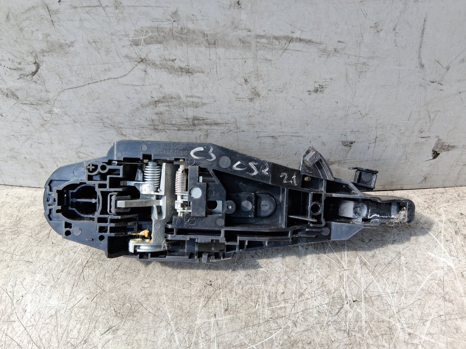 2021 CITROEN C3 MK3 OSR DRIVER SIDE REAR RIGHT EXTERIOR DOOR HANDLE