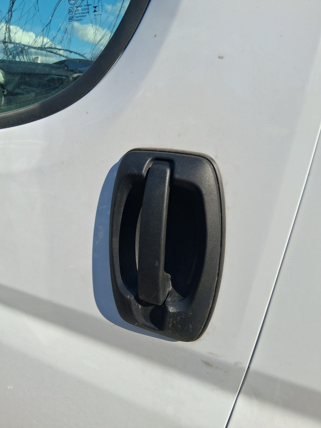 2025 CITROEN RELAY MK3 HIGH ROOF NS PASSENGER SIDE FRONT DOOR HANDLE BLACK