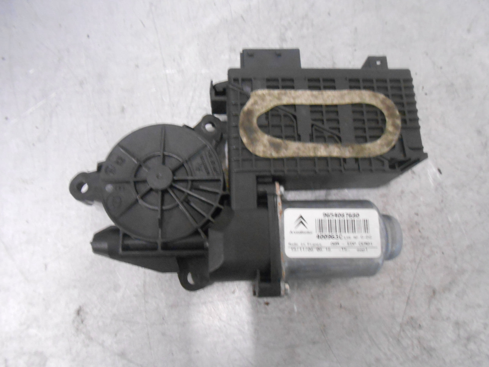 CITROEN C4 PICASSO MK1 2007 NSF PASSENGER FRONT WINDOW MOTOR 9654087680 400963C